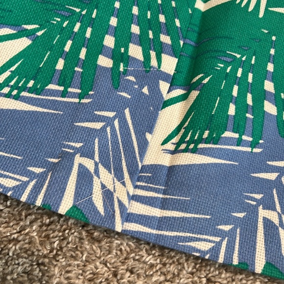 NEW LOFT Petites Tropical Palm Print Skirt Size 8P NWT beach, cruise preppy - Picture 14 of 16